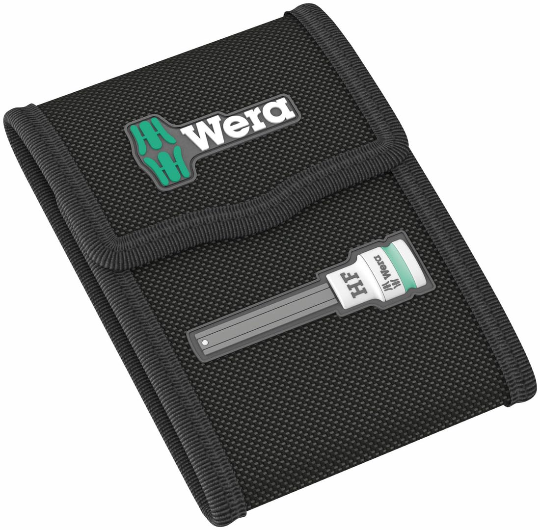 Wera 05003345001 8740 A HF 1 Zyklop bit socket set with holding function, 1/4" drive, 5 pieces