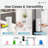 GentleJet OpalDrop Automatic Liquid Soap Dispenser – Touchless Sensor, USB-C Rechargeable, 304 Stainless Steel, IPX5 Water-Resistant for Kitchen Sink Bathroom, 9.13 oz / 270 ml