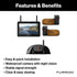 Furrion Vision S+ Wireless 3-Camera RV System with 7" Monitor, FOS7HTAEN