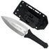 Tactical Fixed Blade Knife D2 Spear Point Blade G10 Handle Kydex Sheath Molle Clip Hunting Camping EDC TKF203SL Silver 82774