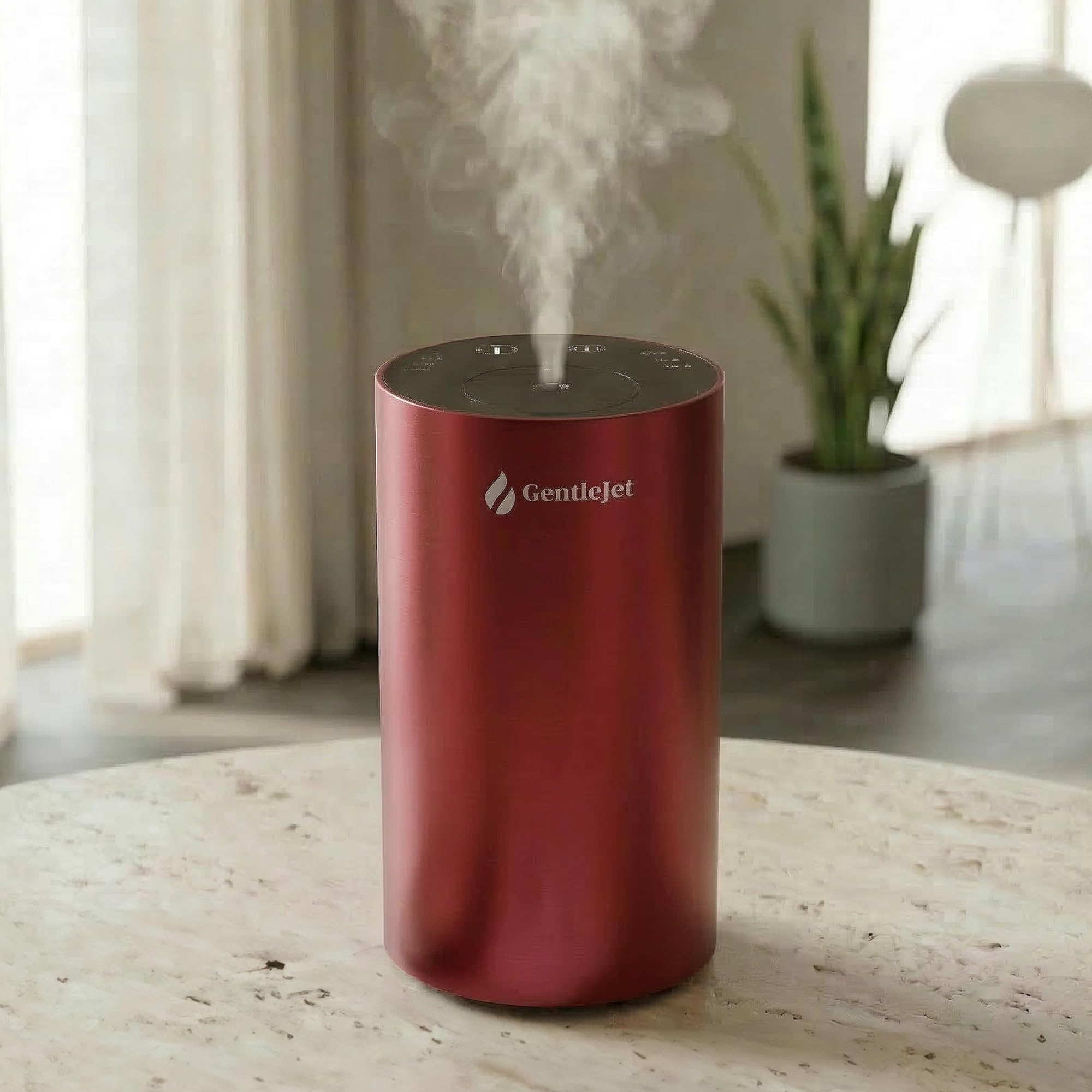 GentleJet LiteMist Aroma Diffuser - Red