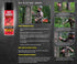 Nose Jammer Hunting Scent Control Dryer Sheets With Cover Scent For Deer Hunting, 15 Sheets Package