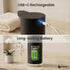 GentleJet EasyFoam Automatic Foaming Soap Dispenser – Touchless Sensor, USB-C Rechargeable, 304 Stainless Steel, IPX5 Waterproof for Bathroom Kitchen Sink, 9.5 oz / 280 ml