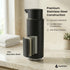GentleJet CrystalJet Automatic Foaming Soap Dispenser – Touchless Sensor, USB-C Rechargeable, 304 Stainless Steel, IPX5 Waterproof for Bathroom Kitchen Sink, 10 fl oz / 300 ml