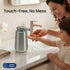 GentleJet NovaJet Automatic Liquid Soap Dispenser Touchless Sensor, USB-C Rechargeable, 304 Stainless Steel, IPX5 Waterproof for Bathroom Kitchen Sink, 10 oz / 300 ml