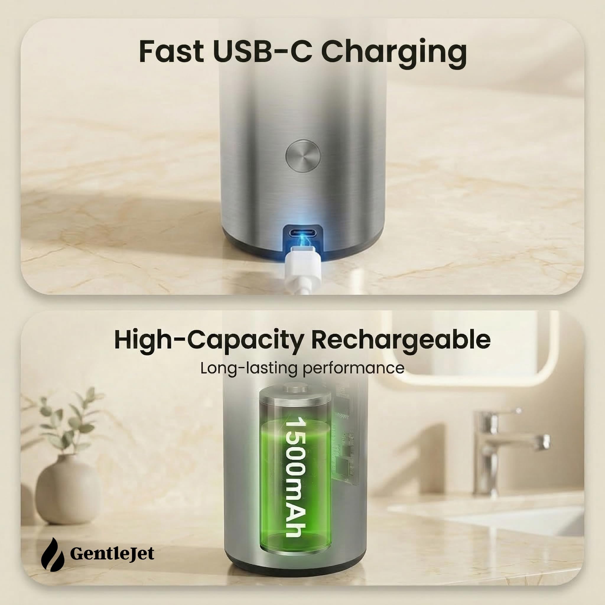 GentleJet SmoothDrop Automatic Liquid Soap Dispenser