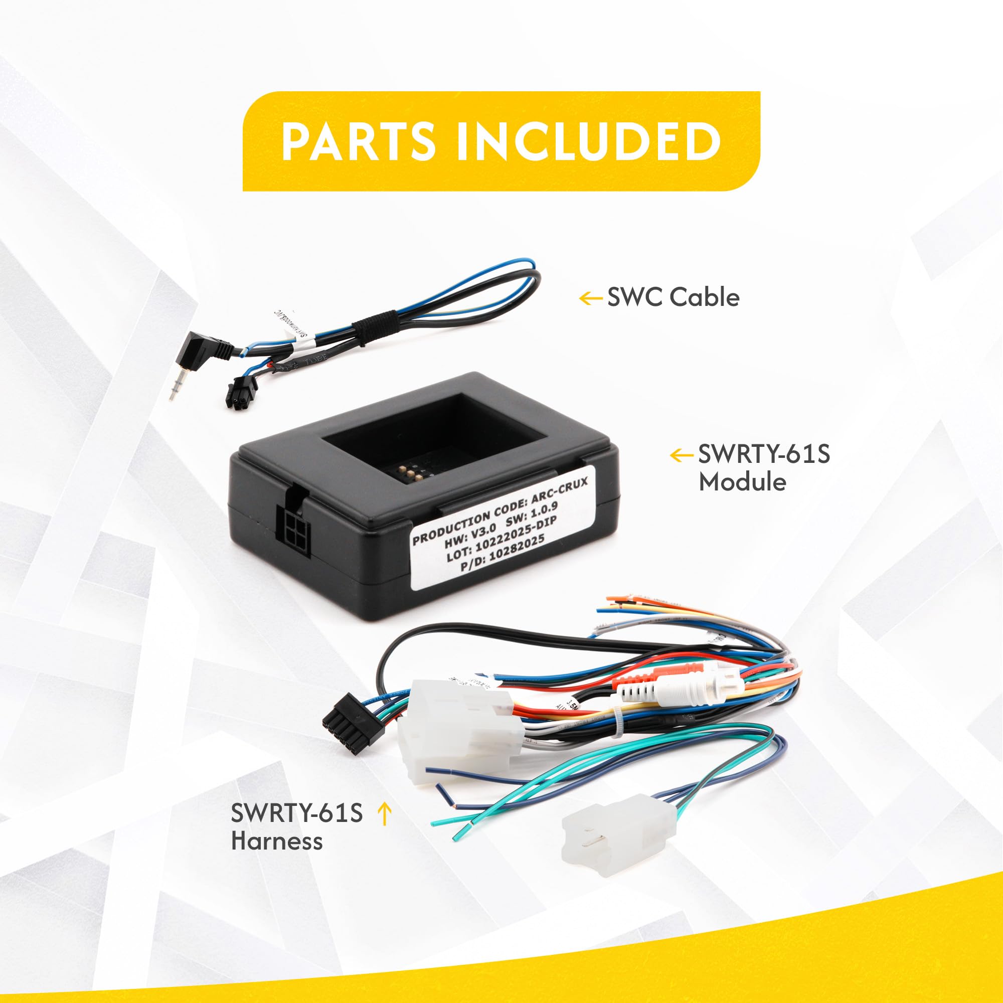 CRUX SWRTY-61S Install New CAR Stereo in Select 2003-2013 Toyota Vehicles Toy