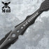 M48 Stinger Urban Spike Knife | Fixed Blade with 3.75 Double-Edged Cast Stainless Steel | 8 Overall, Rubberized Grip | Shoulder Harness Sheath | Compact Outdoor Gear for Camping, Boating and More