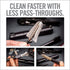 Real Avid Bore-Max Speed Jag and Patches, Bore Cleaning Jag Gun Patch Holder and Gun Cleaning Supplies Patches, Rifle Jag Pistol Jag and Patches Set (.40cal Handgun)