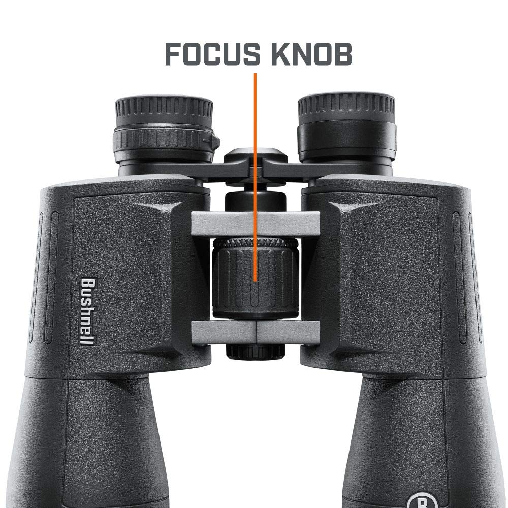 Bushnell PowerView 2 20x50 Binoculars - High-Definition with Multi-Coated Lenses, Durable Aluminum Alloy Chassis, Wide Field of View, Ideal for Wildlife Observation, Hiking and Sporting Events