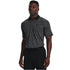 Under Armour Men's Iso-Chill Golf Polo, Black (002)/Halo Gray, Large