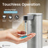 GentleJet OpalDrop Automatic Liquid Soap Dispenser – Touchless Sensor, USB-C Rechargeable, 304 Stainless Steel, IPX5 Water-Resistant for Kitchen Sink Bathroom, 9.13 oz / 270 ml