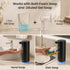 GentleJet EasyFoam Automatic Foaming Soap Dispenser – Touchless Sensor, USB-C Rechargeable, 304 Stainless Steel, IPX5 Waterproof for Bathroom Kitchen Sink, 9.5 oz / 280 ml
