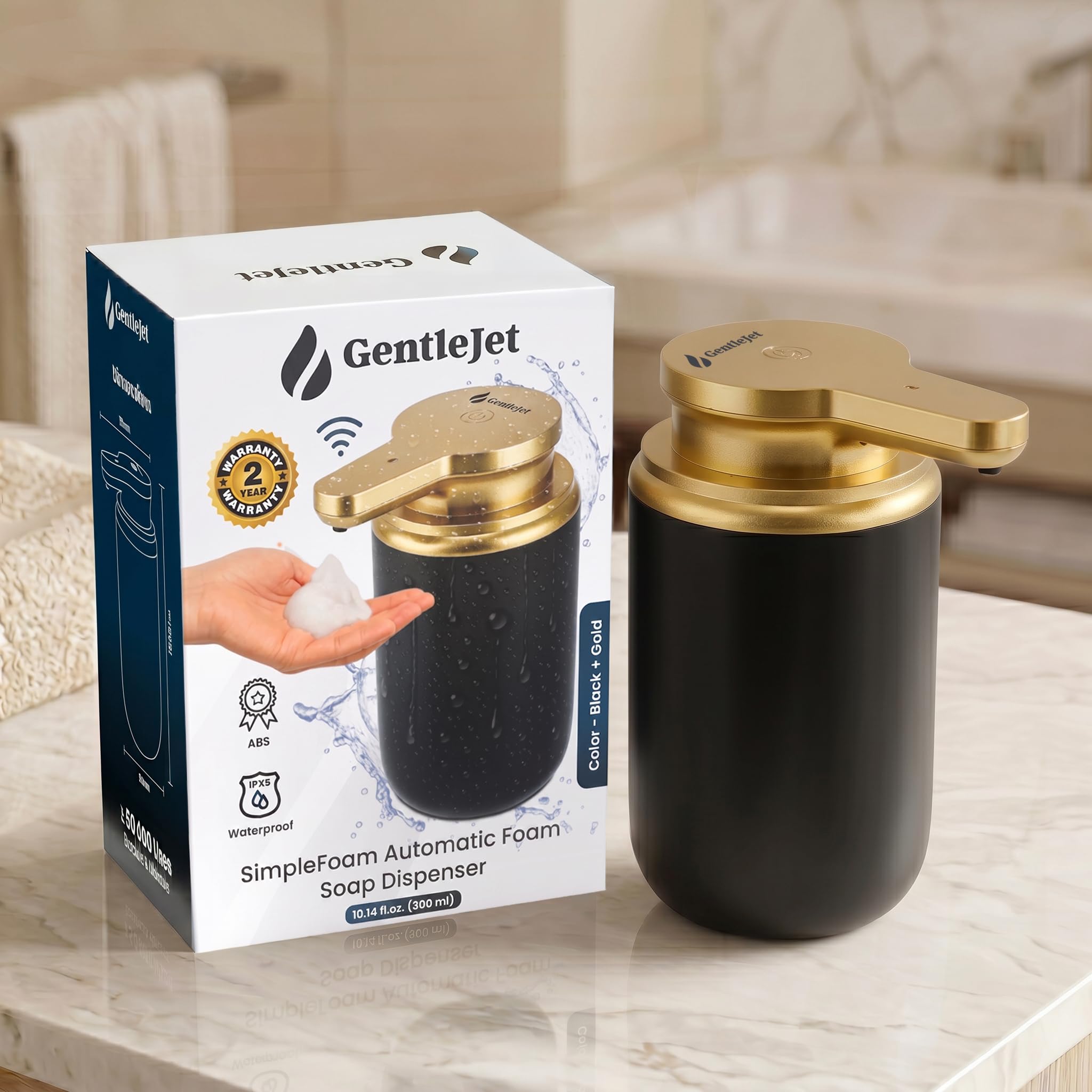 SimpleFoam Black-Gold