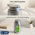 GentleJet NovaJet Automatic Liquid Soap Dispenser Touchless Sensor, USB-C Rechargeable, 304 Stainless Steel, IPX5 Waterproof for Bathroom Kitchen Sink, 10 oz / 300 ml