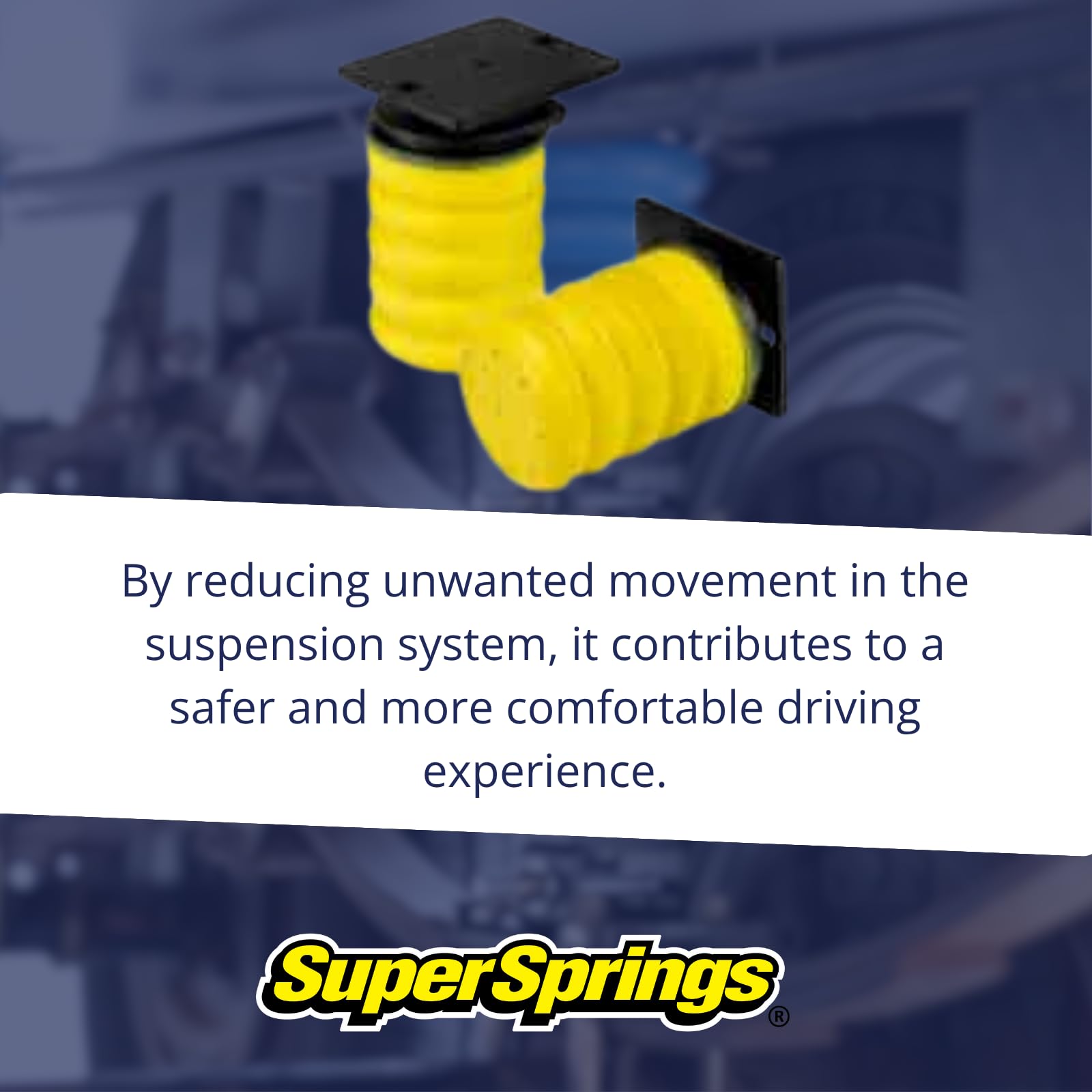 SuperSprings SSR-312-54 | SumoSprings Rear for Dodge RAM 2500|3500, Yellow