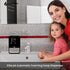 GentleJet EliteJet Automatic Foaming Soap Dispenser Touchless Sensor, LED Display, 5 Foam Levels, Wall Mount or Countertop, Rechargable USB-C or Battery Powered, Aluminum Alloy, 480 ml Refillable