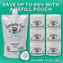 Kanberra Gel Refill Pouch 24oz - All-Natural Tea Tree Oil Odor Eliminator & Air Freshener for Home, Car, RV, Boat, Gym Bag | Eco-Friendly, Long-Lasting Formula, Safe for Pets and Family