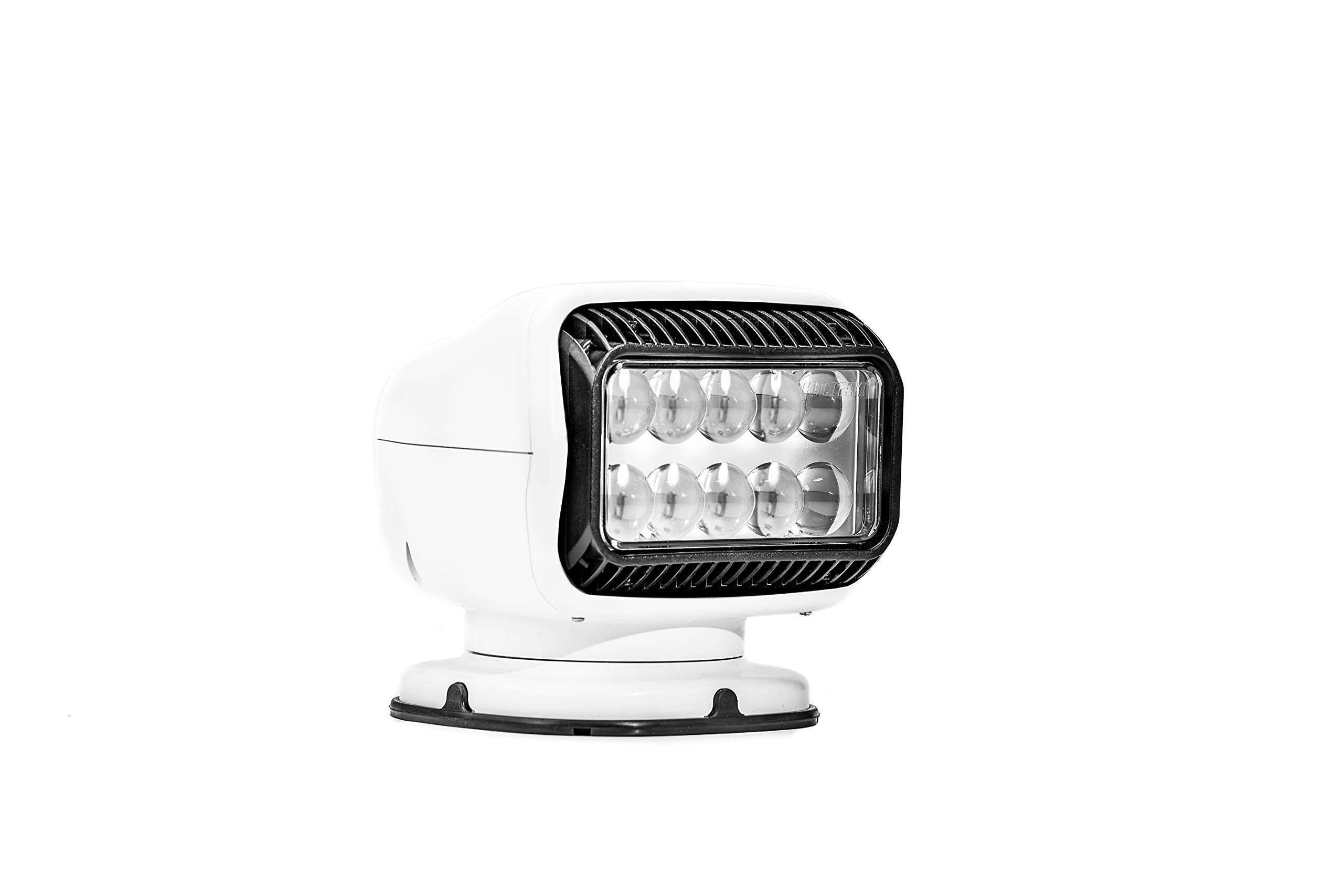 Golight | GT Series Model 20074GT LED Spotlight, Permanent Mount, Dual Wireless Remotes, White