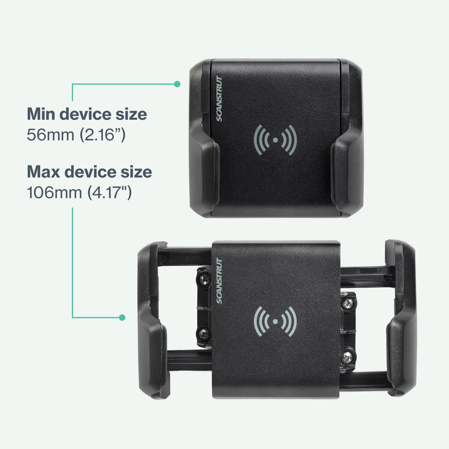 ROKK Wireless - Nano 10W. Waterproof Wireless Compact Phone Charging Mount 12/24V Available Q1 2023