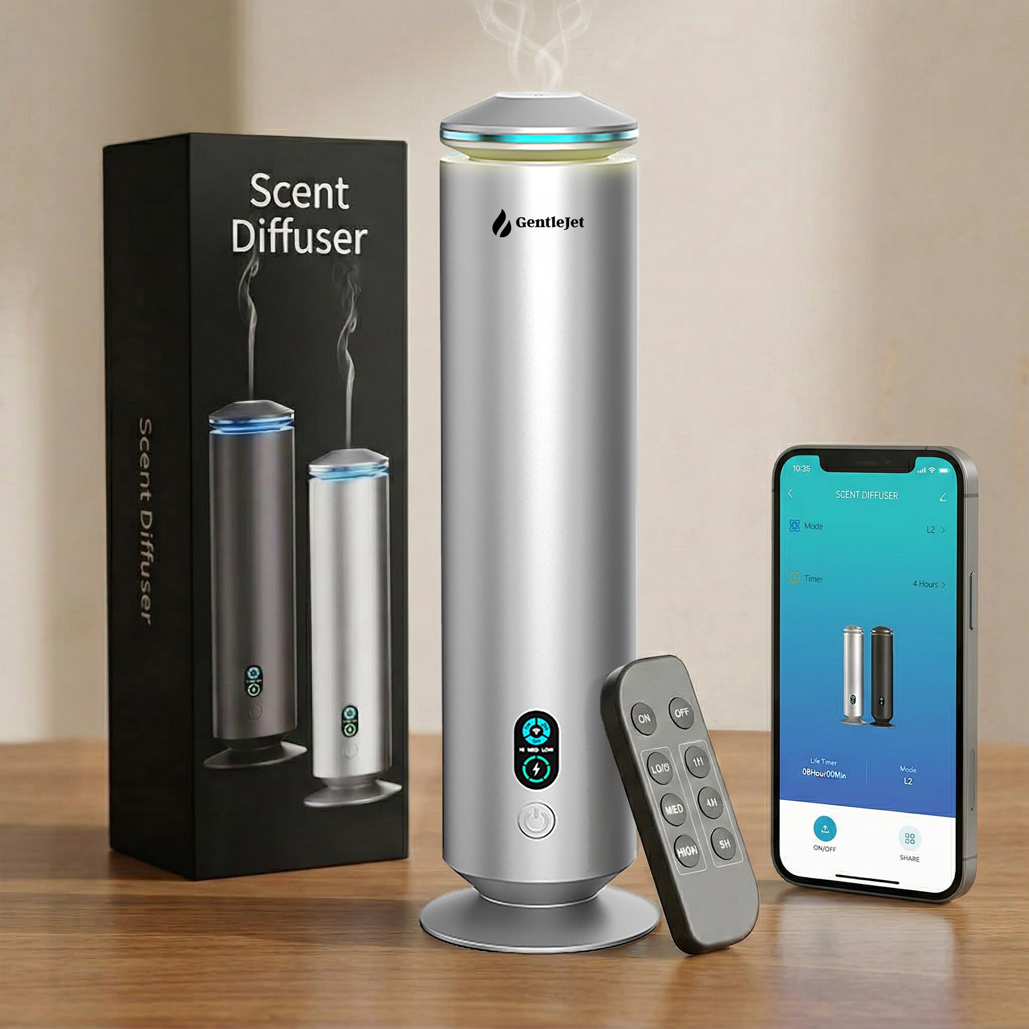 MajesticMist WiFi App - Silver