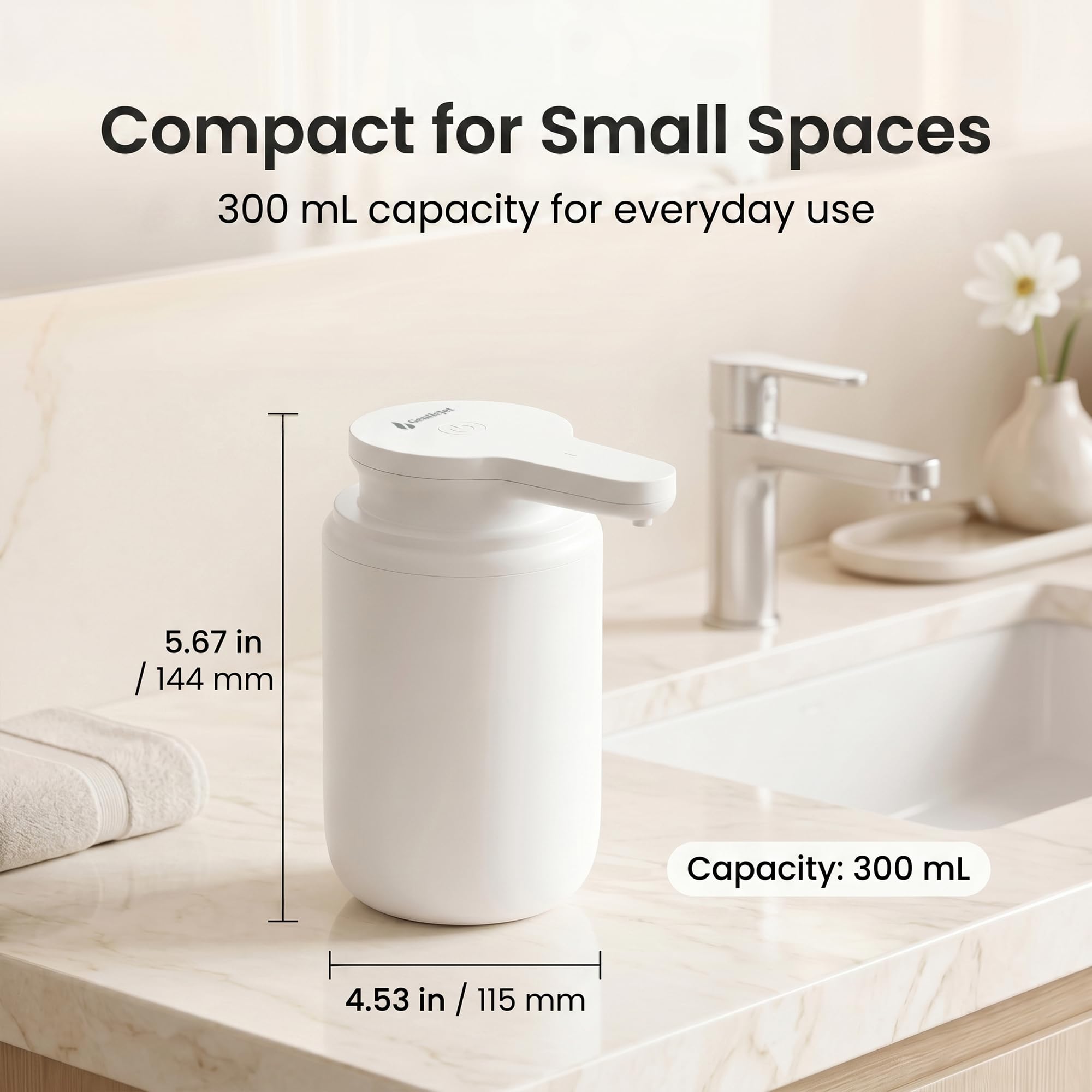 GentleJet SimpleFoam Automatic Foaming Soap Dispenser