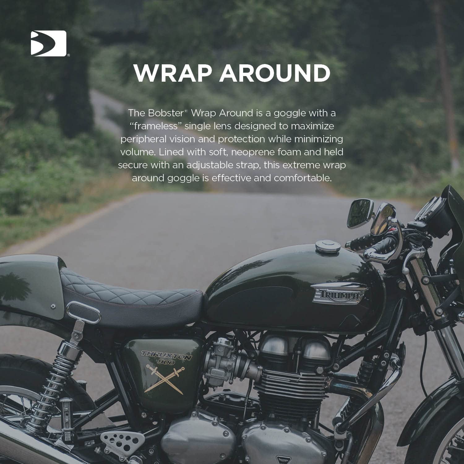 Bobster ® Wrap Around, Yellow Lens