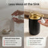 GentleJet SimpleFoam Automatic Foaming Soap Dispenser Touchless - Rechargeable Sensor Soap Dispenser for Bathroom & Kitchen Sink, Dual Foam Levels, Auto-Clean, IPX5 Waterproof