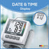 Beurer Wrist Blood Pressure Machine with Adjustable Blood Pressure Cuff - Automatic & Digital Wrist Blood Pressure Monitor, 2x60 Memory Reading, XL LCD Display - Home BP Monitor, BC30
