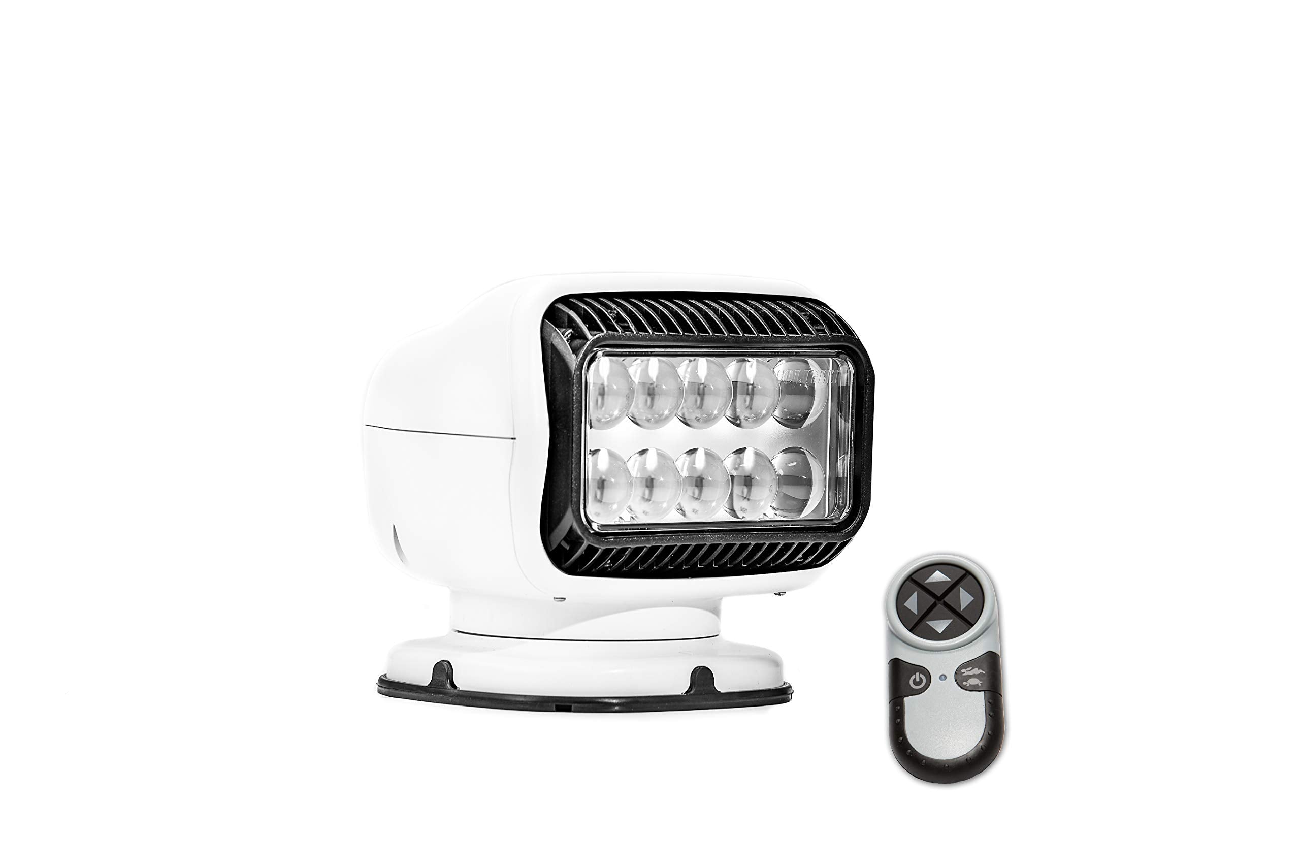 Golight | GT Series Model 20004GT LED Spotlight, Permanent Mount, Wireless Hand-Held Remote, White
