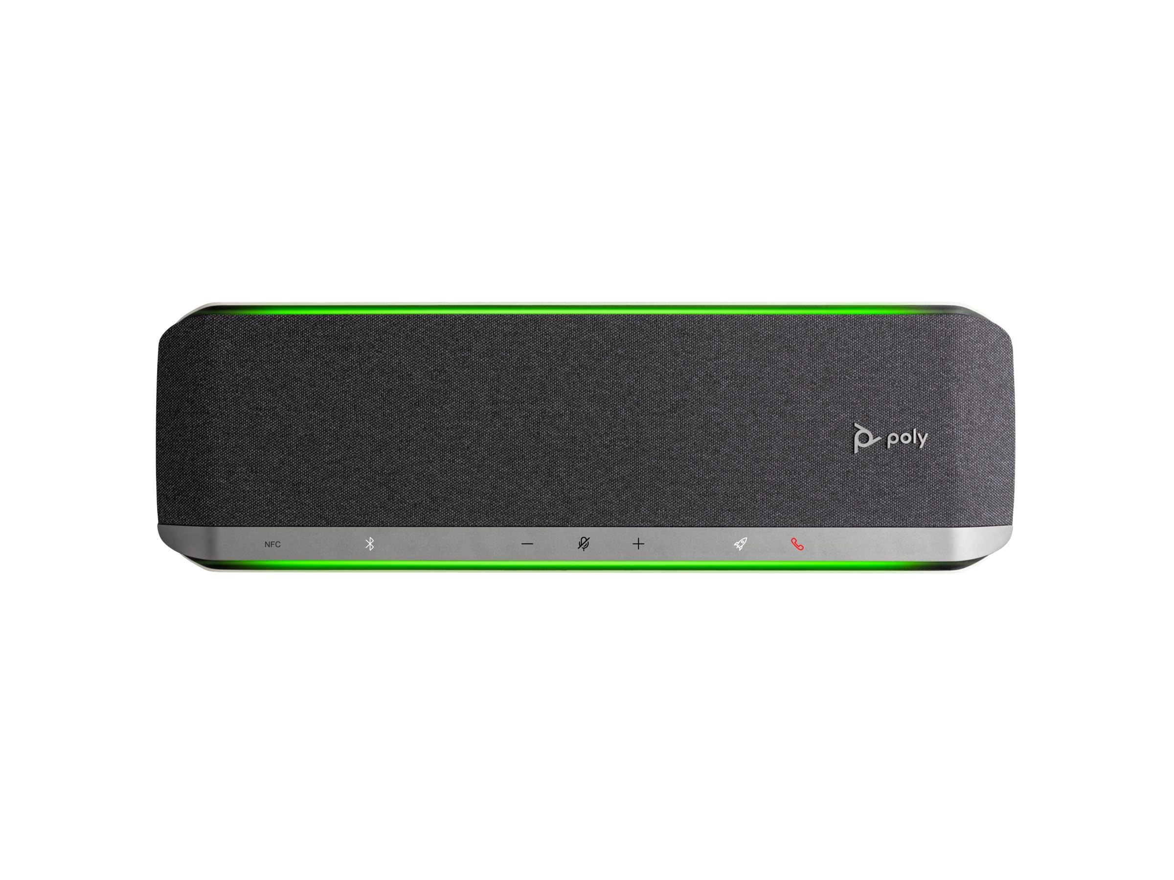 Poly - Sync 60 Smart Speakerphone for Conference Rooms (Plantronics) - Connect to PC/Mac via Combined USB-A/USB-C Cable, Smartphones via Bluetooth - Works with Teams, Zoom (Certified) & More
