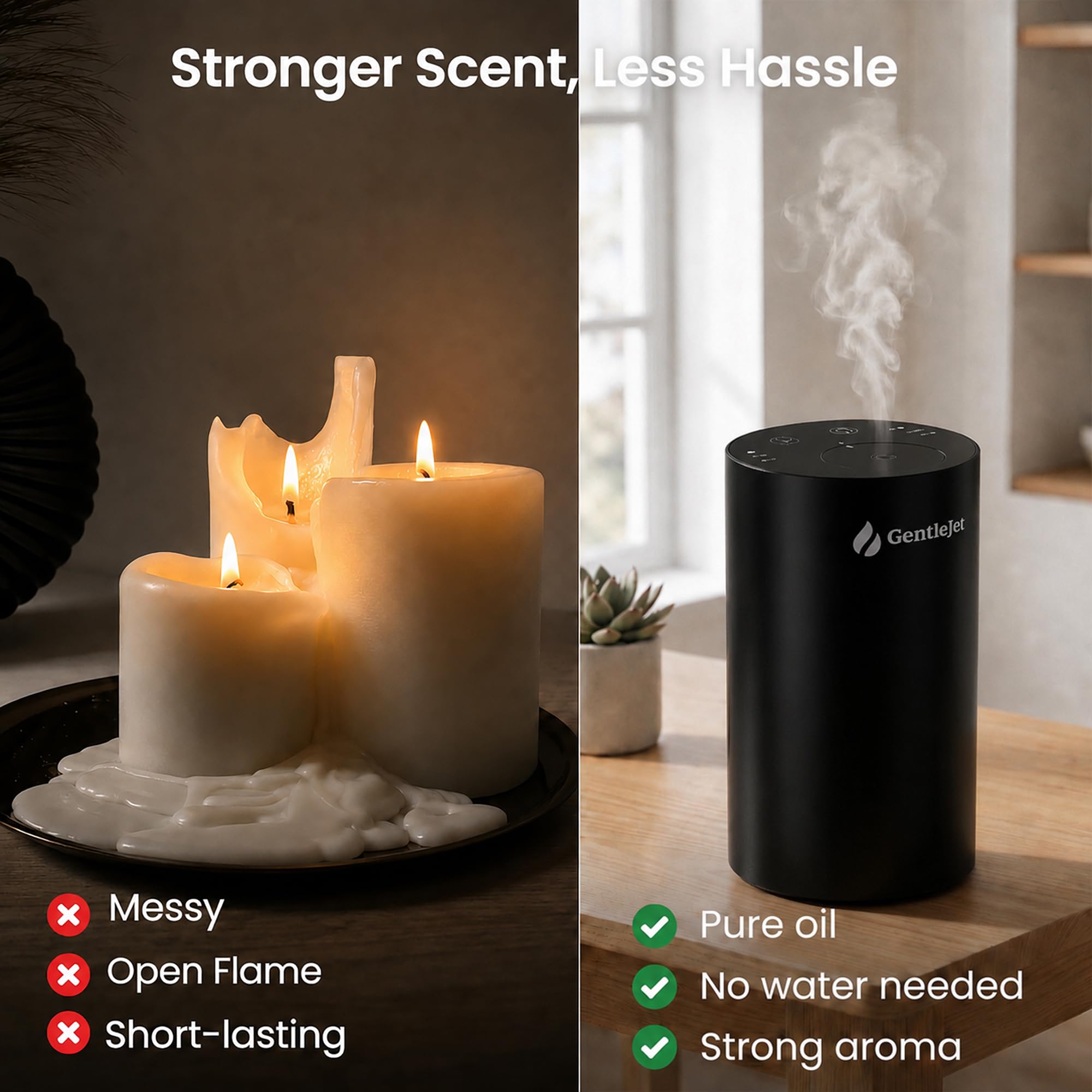 GentleJet LiteMist Waterless Aroma Diffuser