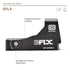 EOTECH Mini Reflex Holographic Weapon Sight, 3 MOA Dot