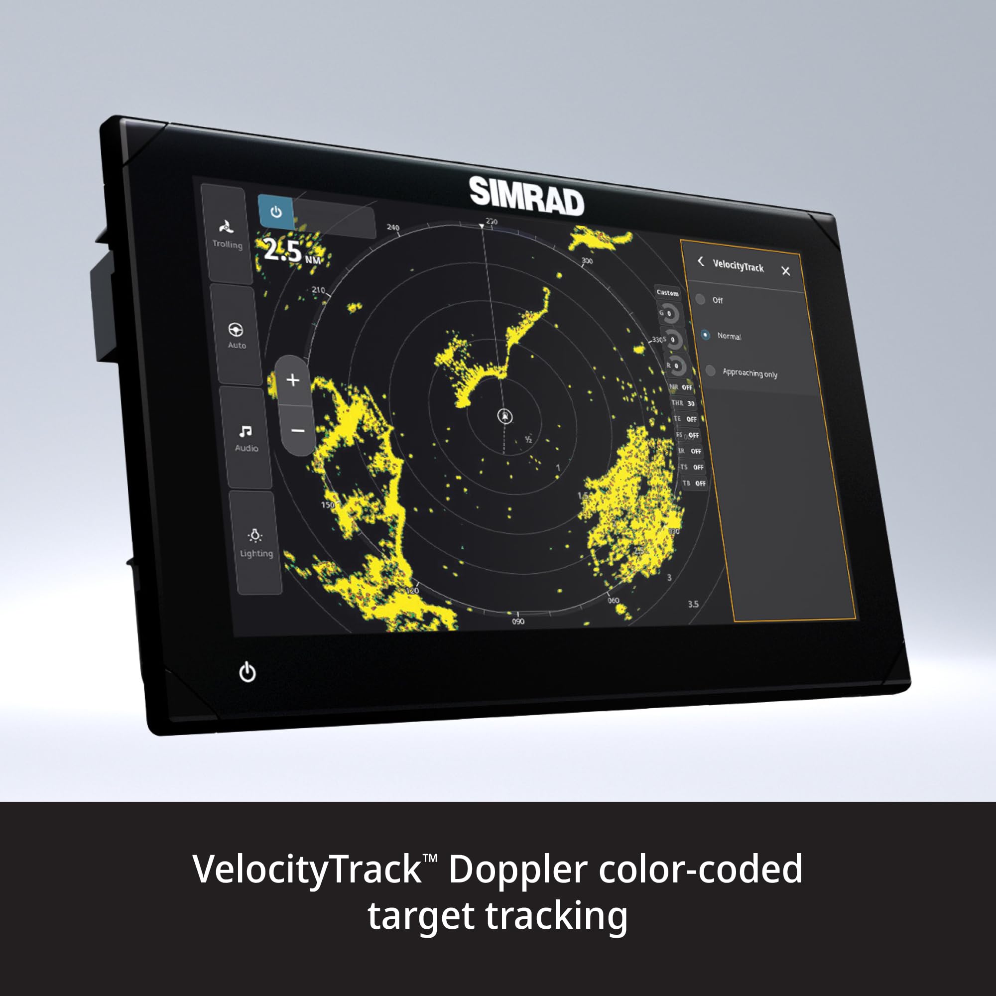 Simrad Marine Electronics, HALO24 Radar System, 48 Nautical Mile Range, Compact 24 Inch Dome, 000-14535-001