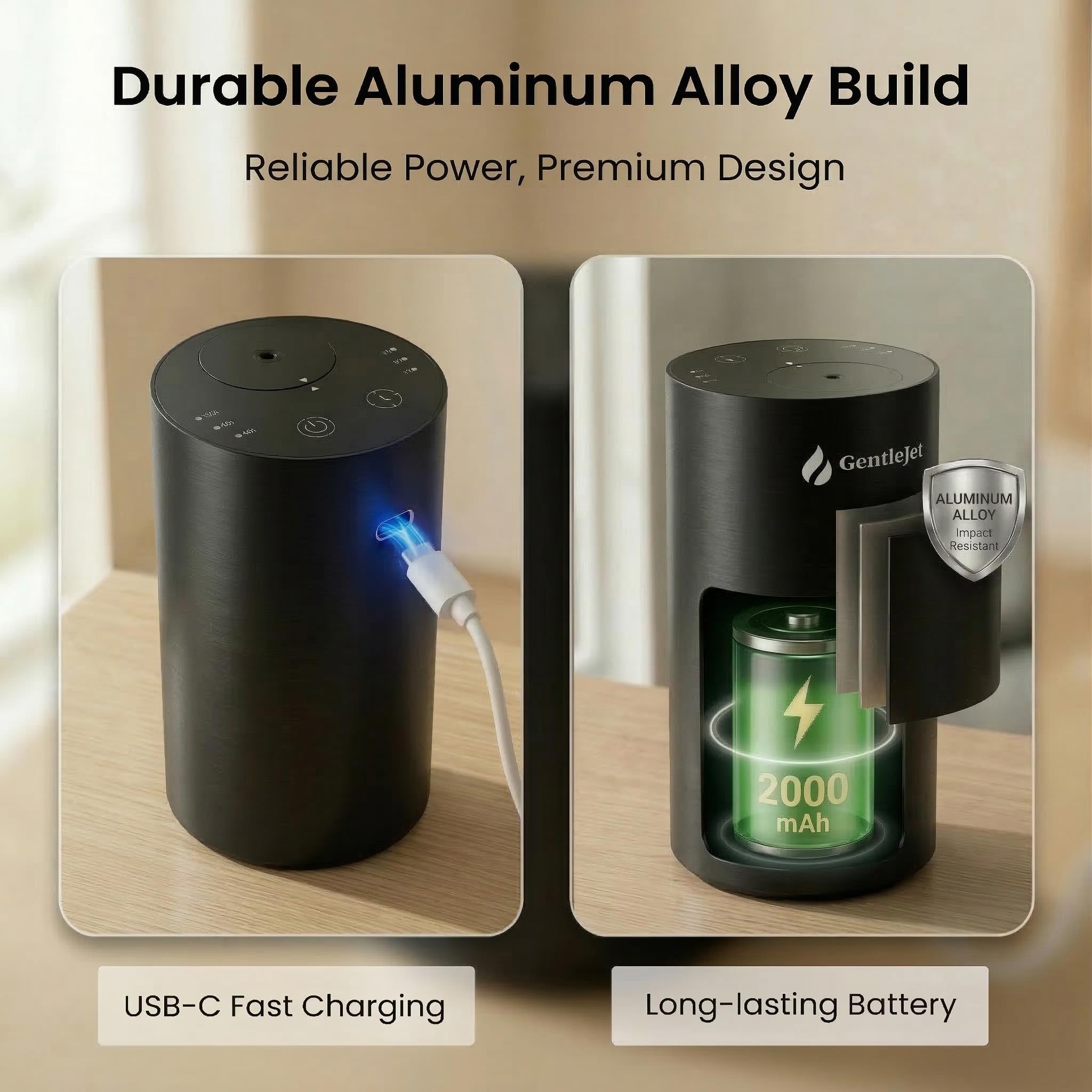 GentleJet LiteMist Waterless Aroma Diffuser