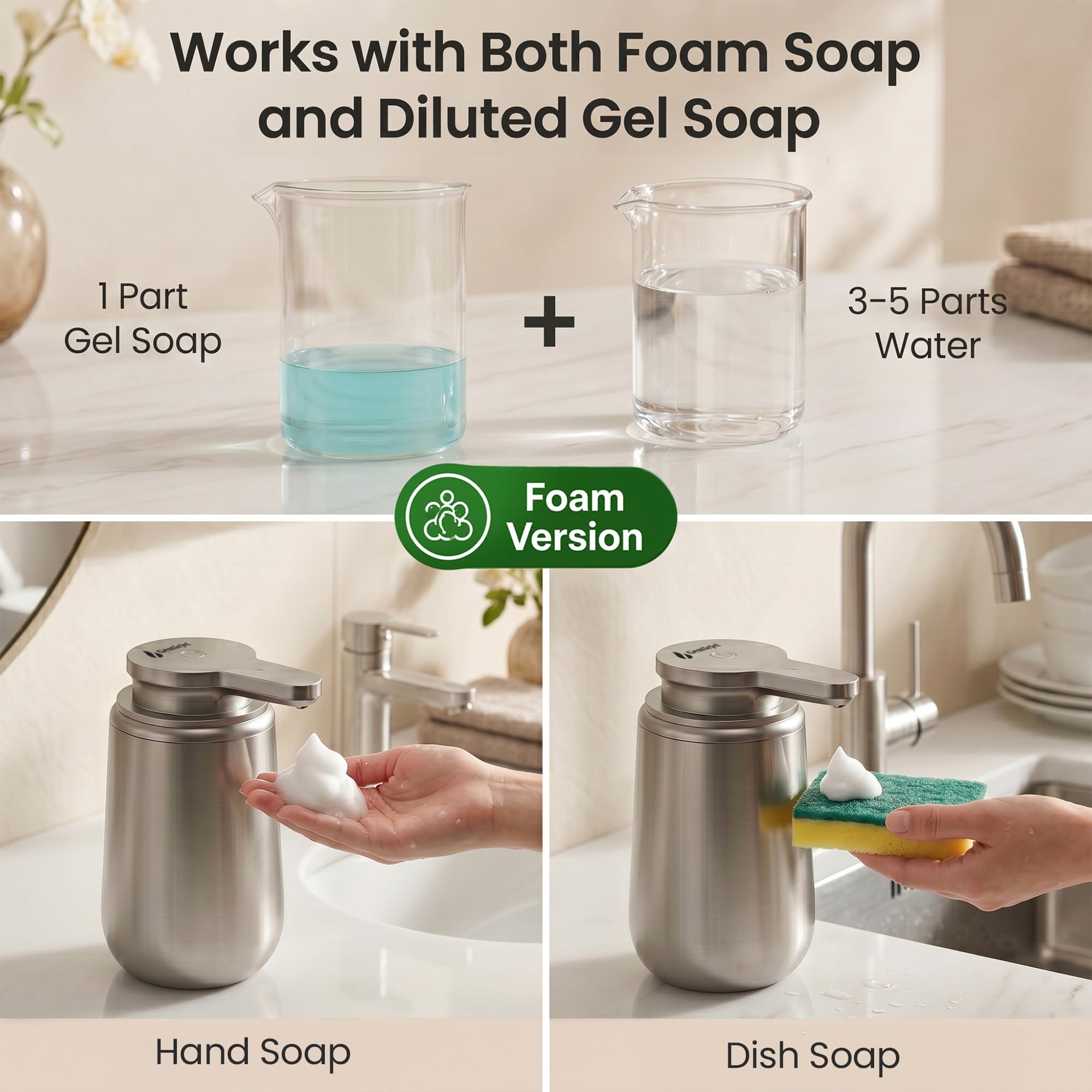 GentleJet NovaJet Automatic Soap Dispenser