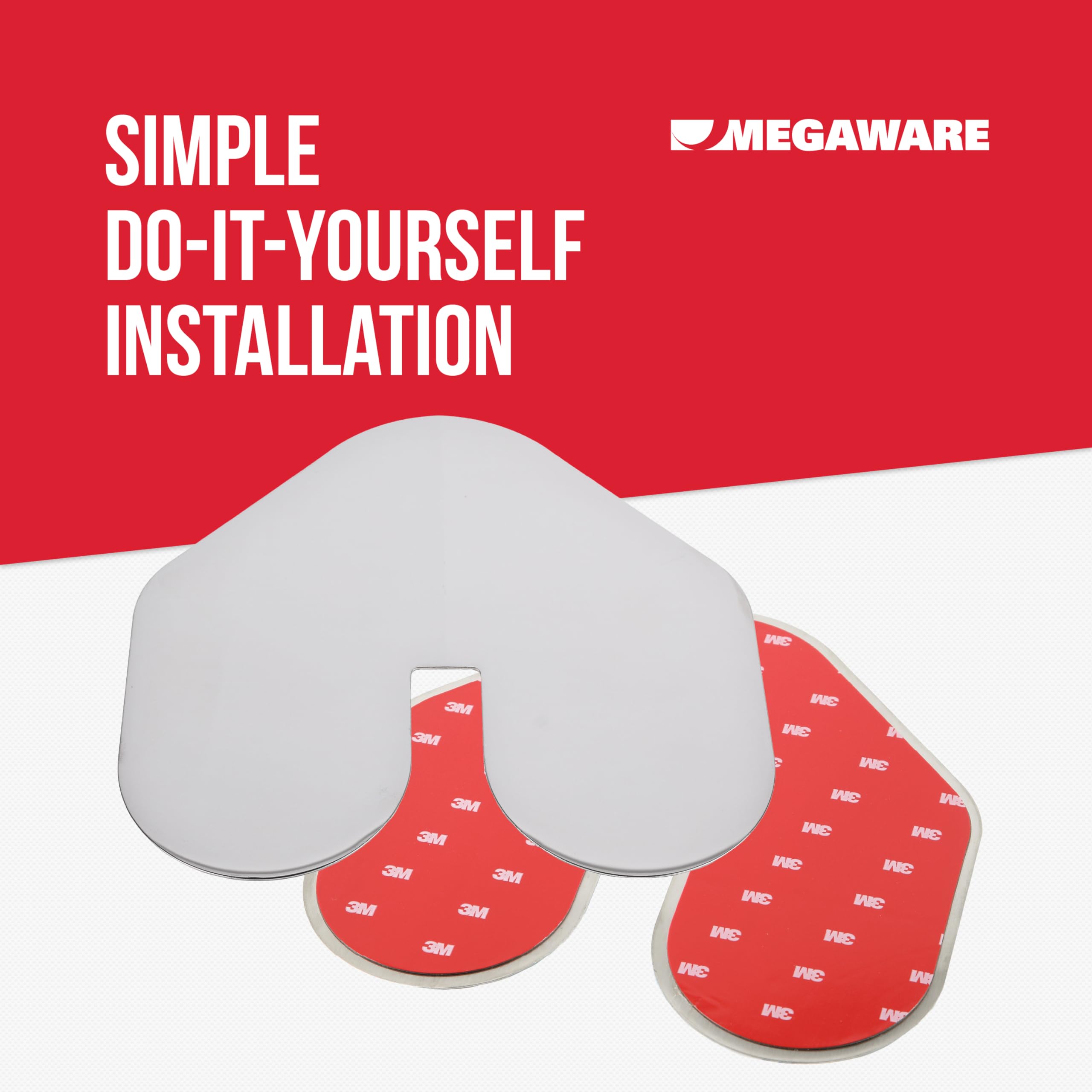 MEGAWARE KEELGUARD XL ScuffBuster BowGuard, Notched, 9" x 8.75"