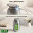 GentleJet NovaJet Automatic Foaming Soap Dispenser Touchless Sensor, USB-C Rechargeable, 304 Stainless Steel, IPX5 Waterproof for Bathroom Kitchen Sink, 12 oz / 350 ml