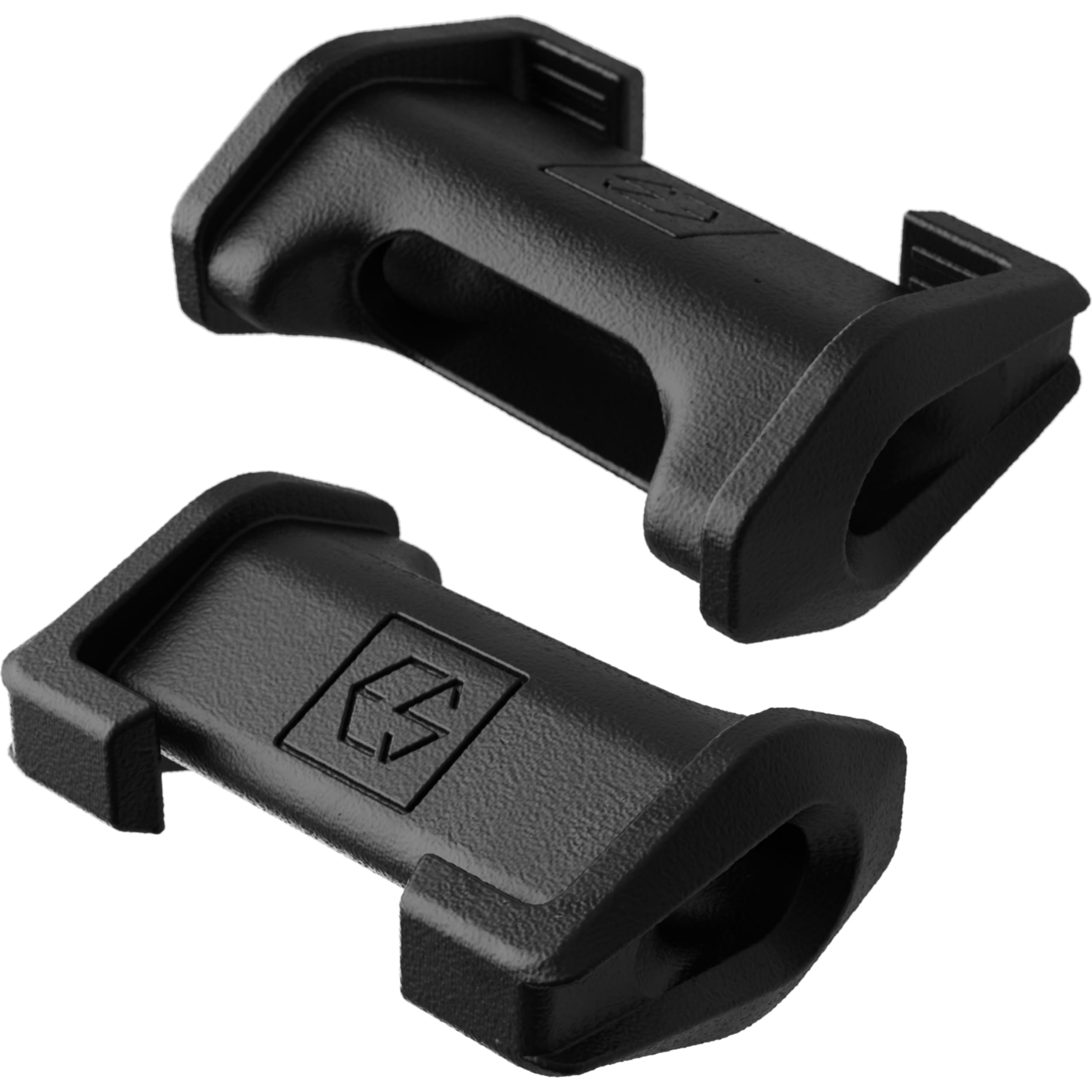 Edgar Sherman Design Paracord Guide Gun Sling, Set of 2 Guides with Two 18" 550 Paracord, Matte, Black, ESD-PG-BLK