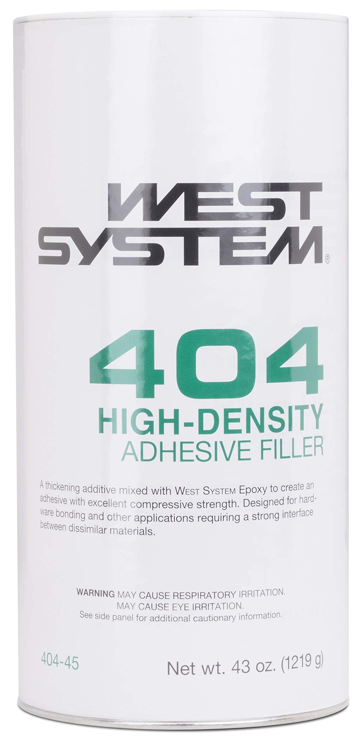 West System 404 High-Density Filler, 45 oz | for Bonding & Filleting