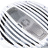 HERTZ HMX 8 LD-TW - 8" 4-Ohm Coaxial Marine Speakers with RGB LEDs, White Grilles, Pair