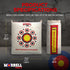 Morrell Outdoor Range Archery Target Replacement Cover, Weatherproof & Dual-Sided with Over 50 Shooting Spots for Precision Training, White
