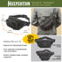 Maxpedition Keystone Versipack (0456B, Black) Tactical EDC Waist Pack