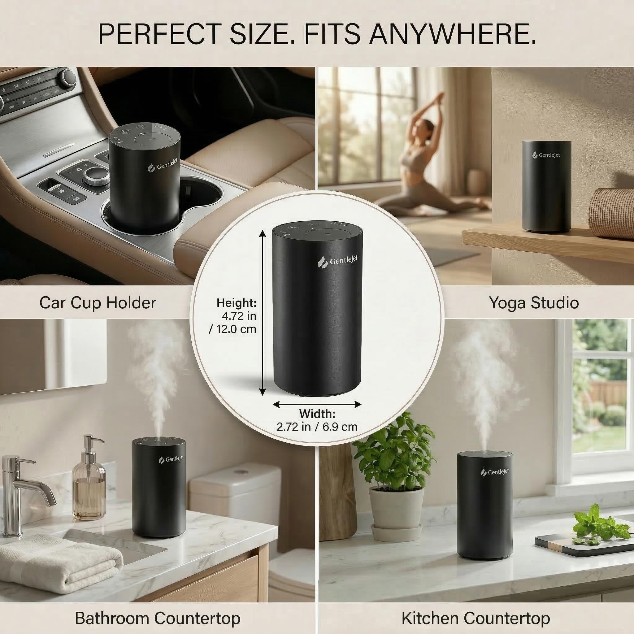 GentleJet LiteMist Waterless Aroma Diffuser