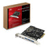 VANTEC 5-Port USB 3.2 GEN2X2 20GBPS with 2C and 3A PCIE Host Card