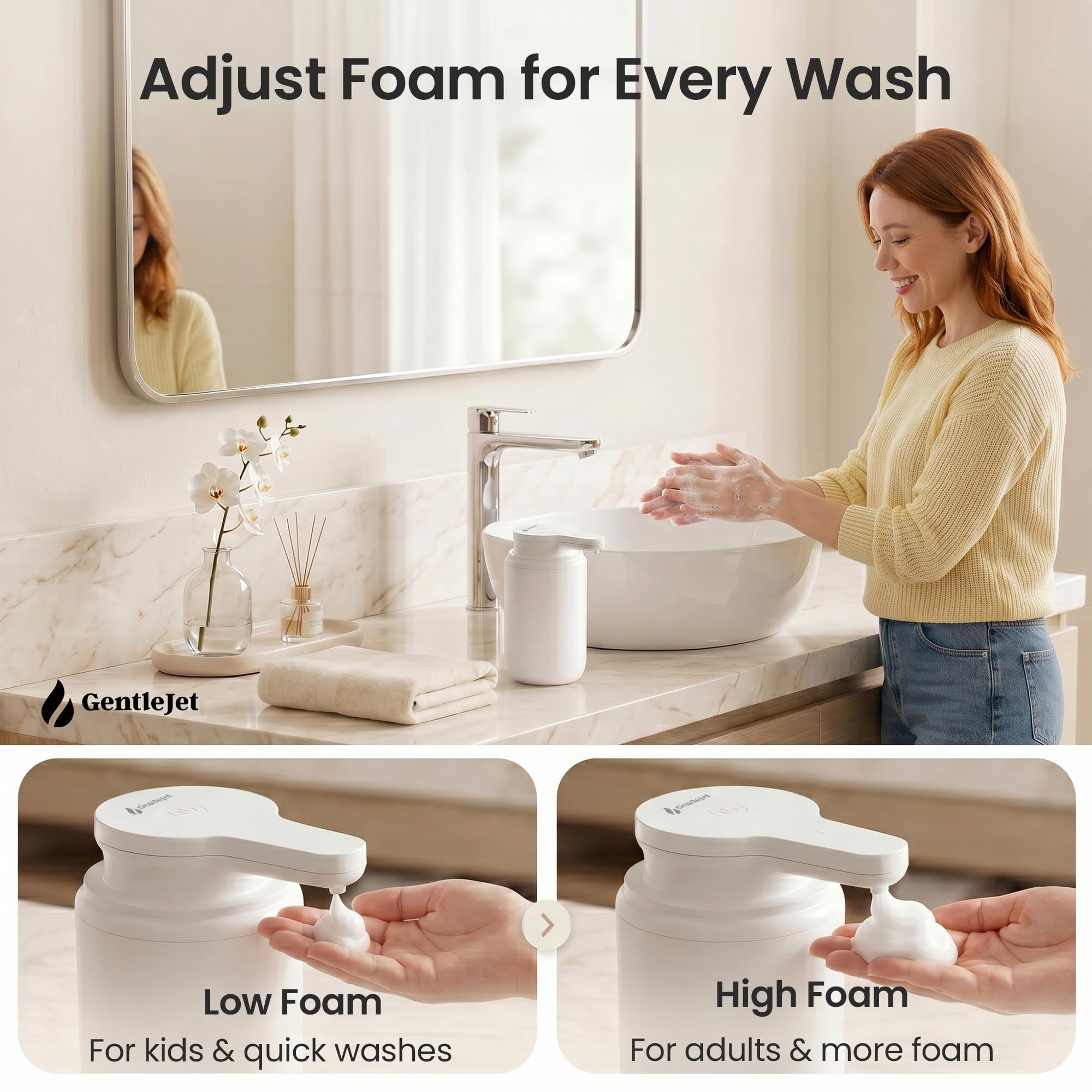 GentleJet SimpleFoam Automatic Foaming Soap Dispenser
