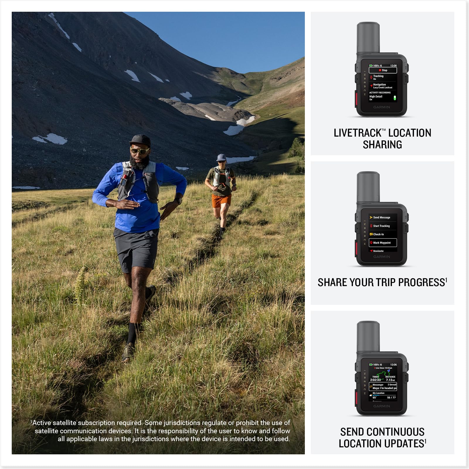 Garmin inReach® Mini 3, SOS Satellite Communicator