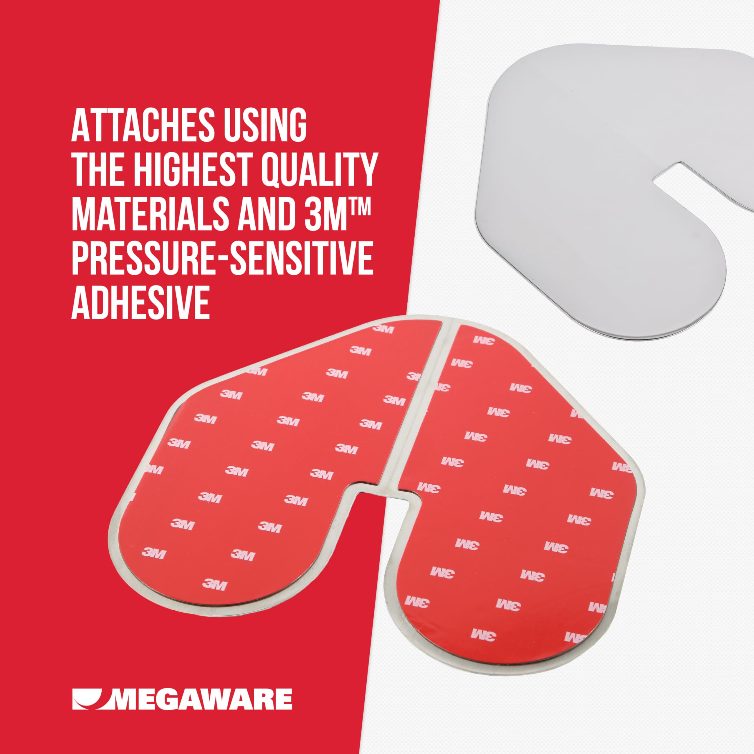 MEGAWARE KEELGUARD XL ScuffBuster BowGuard, Notched, 9" x 8.75"