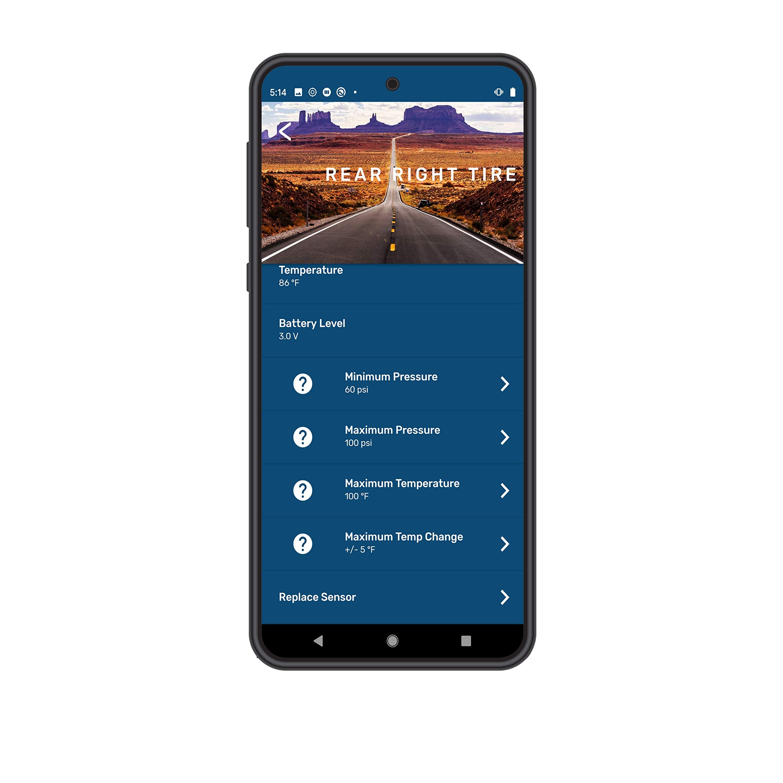 Lippert Tire LINC Tire Pressure and Temperature Monitoring System Alert Indicator for RVs and Tow Vehicles, Compatible with OneControl, No App Required, Always-on Notifications - 26240