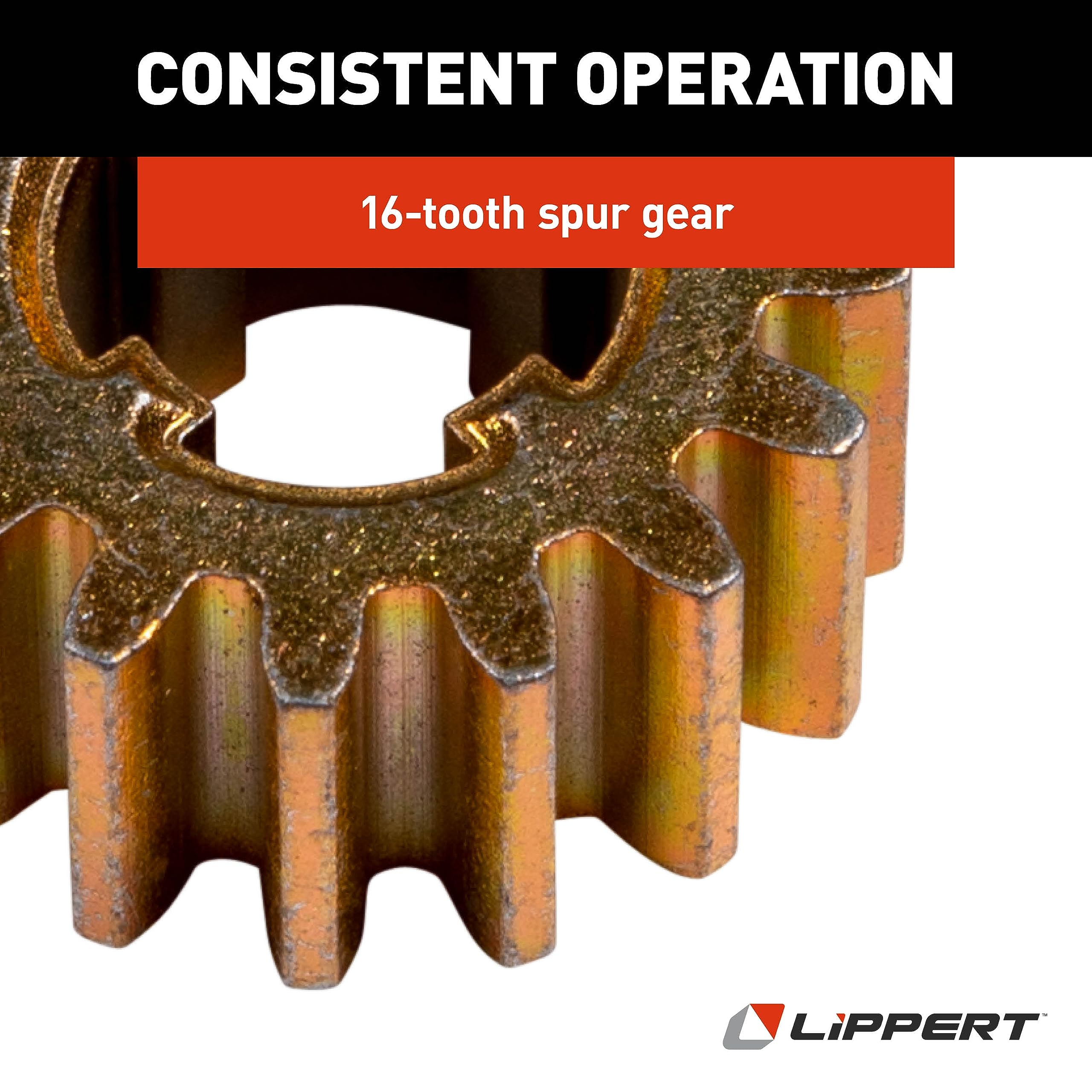 Lippert 238893 16 Tooth Spur Gear | 16 DP/20 PA